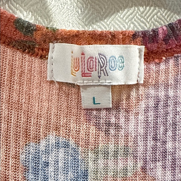 LuLaRoe Multicolor Knit Cardigan - Picture 2 of 5